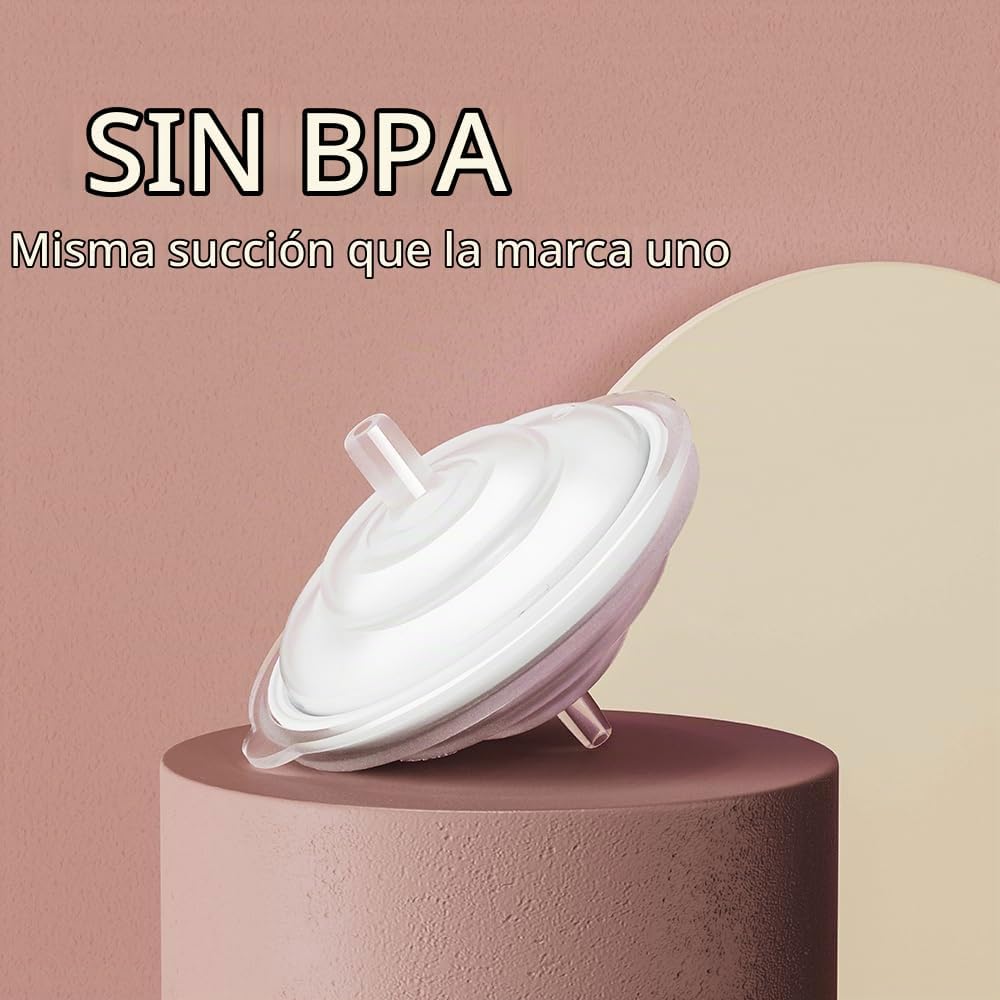 PUMPMOM-US Válvulas de pico de pato de repuesto y protector contra...
