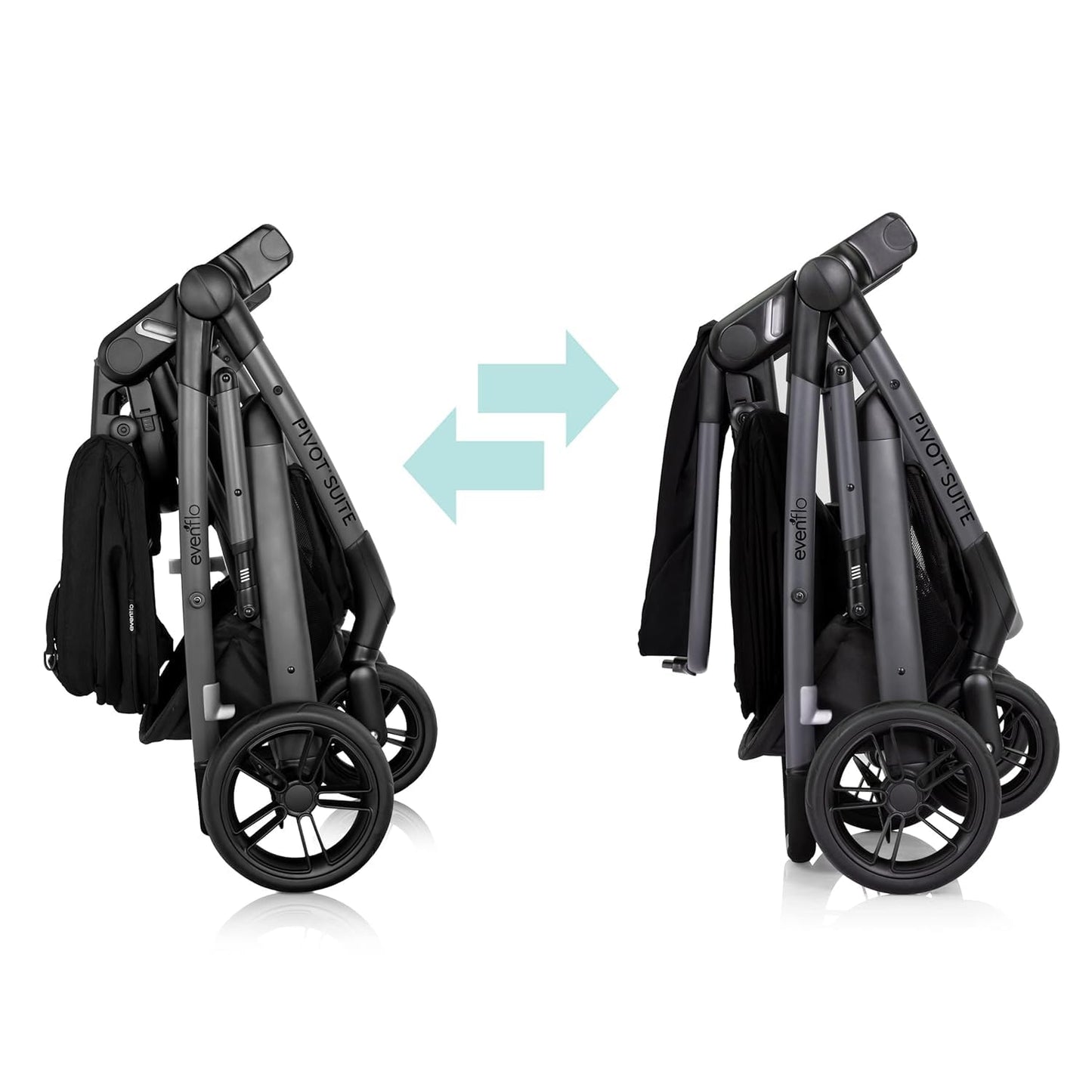 Evenflo Pivot Suite Sistema de viaje modular con asiento infantil L...