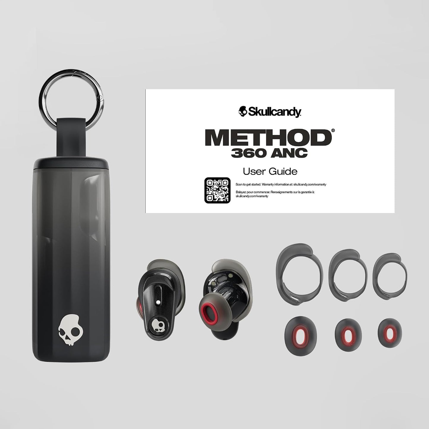 Skullcandy Method 360 ANC - Auriculares inalámbricos con sonido de...