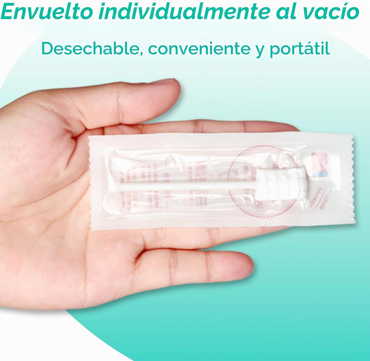 Foily Paquete de 60 gasas limpiadoras de lengua para bebés, cuidado...