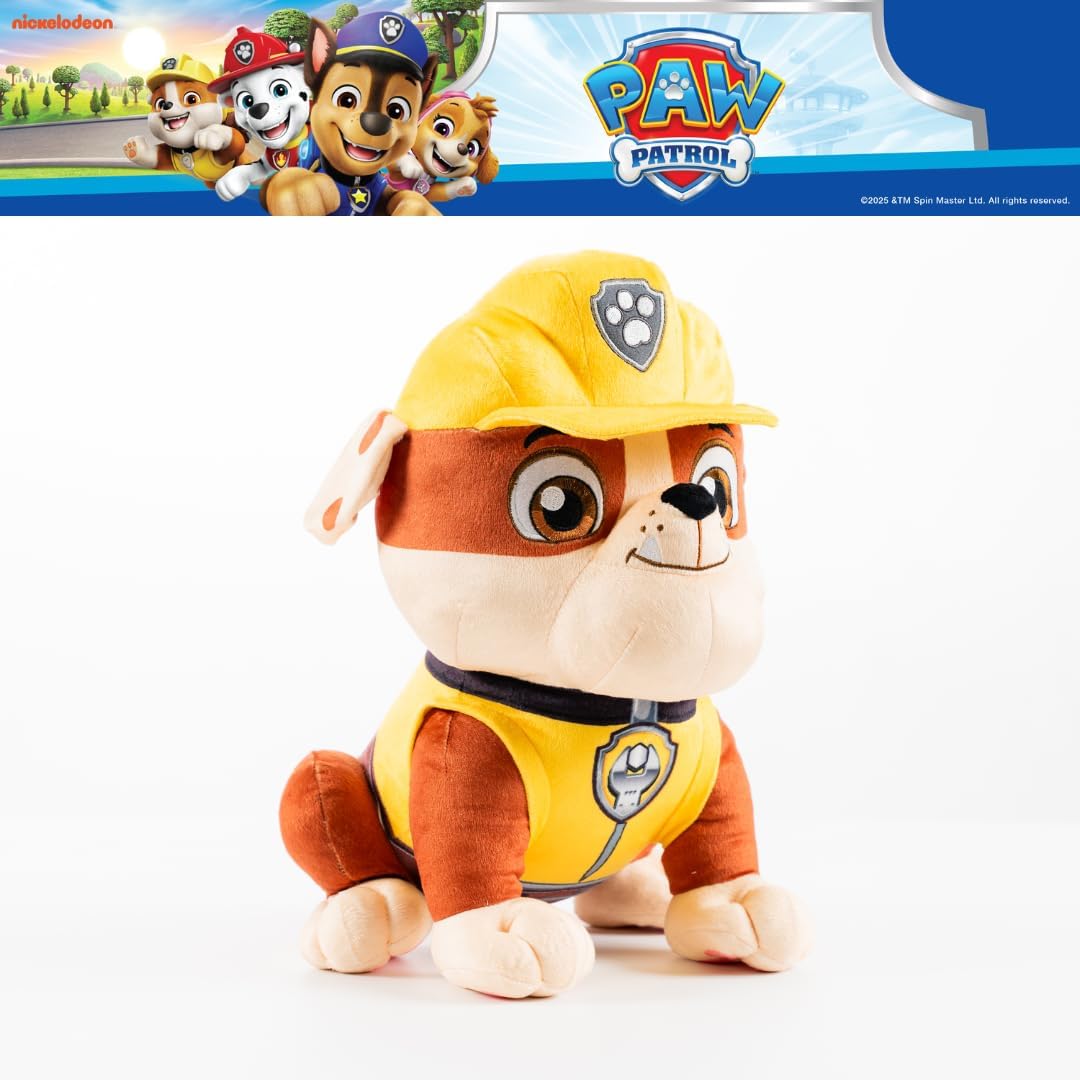 Franco Paw Patrol Rubble Construction Pup - Ropa de cama para niños...