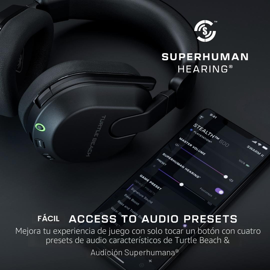 Turtle Beach Stealth 600 Auriculares inalámbricos multiplataforma a...