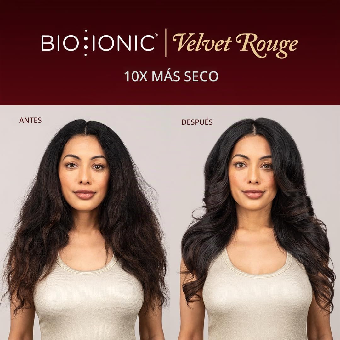 Bio Ionic Secador de pelo de velocidad ultraligera 10X, secador de...