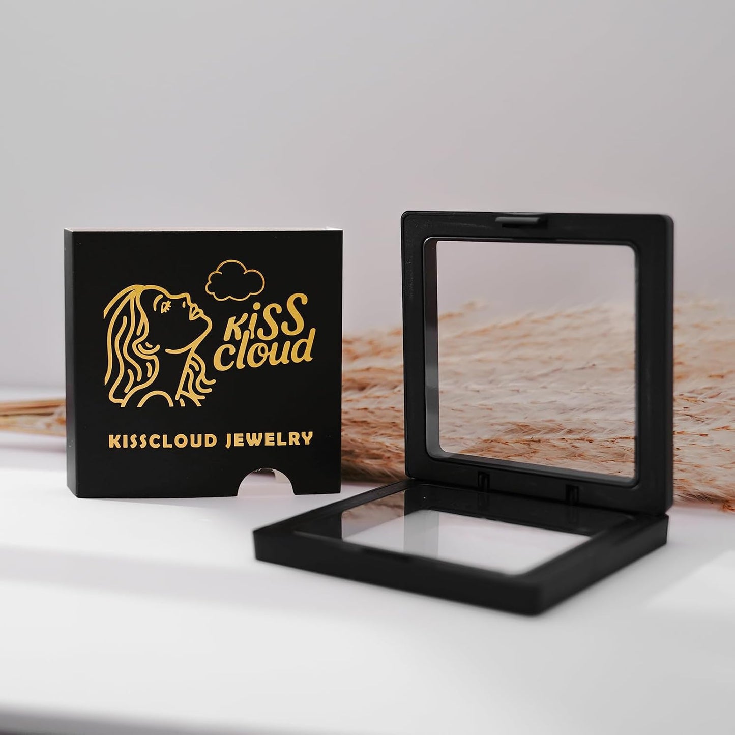 KISSCLOUD - Collar con dije de cruz para mujer, delicado, chapado e...