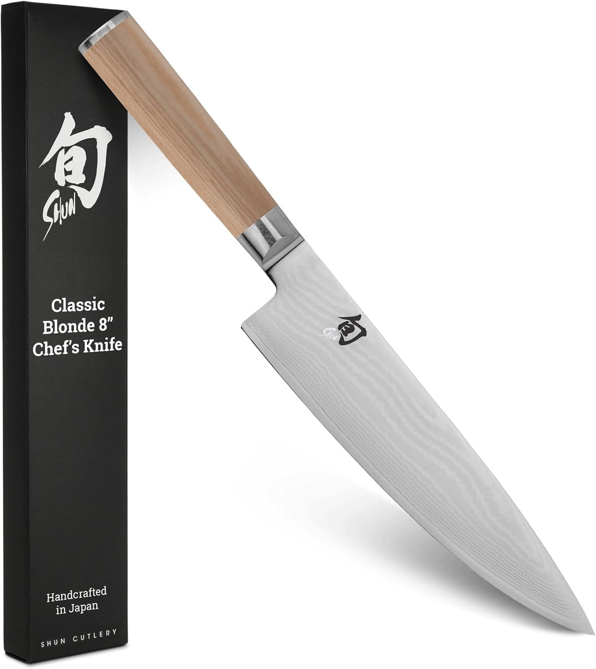 Shun Classic Blonde 8" Cuchillo de chef, cuchillo de cocina jap...