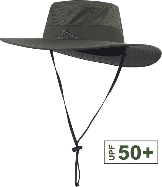 Sombrero de pesca, gorra para el sol con protección solar UPF 50+ y...