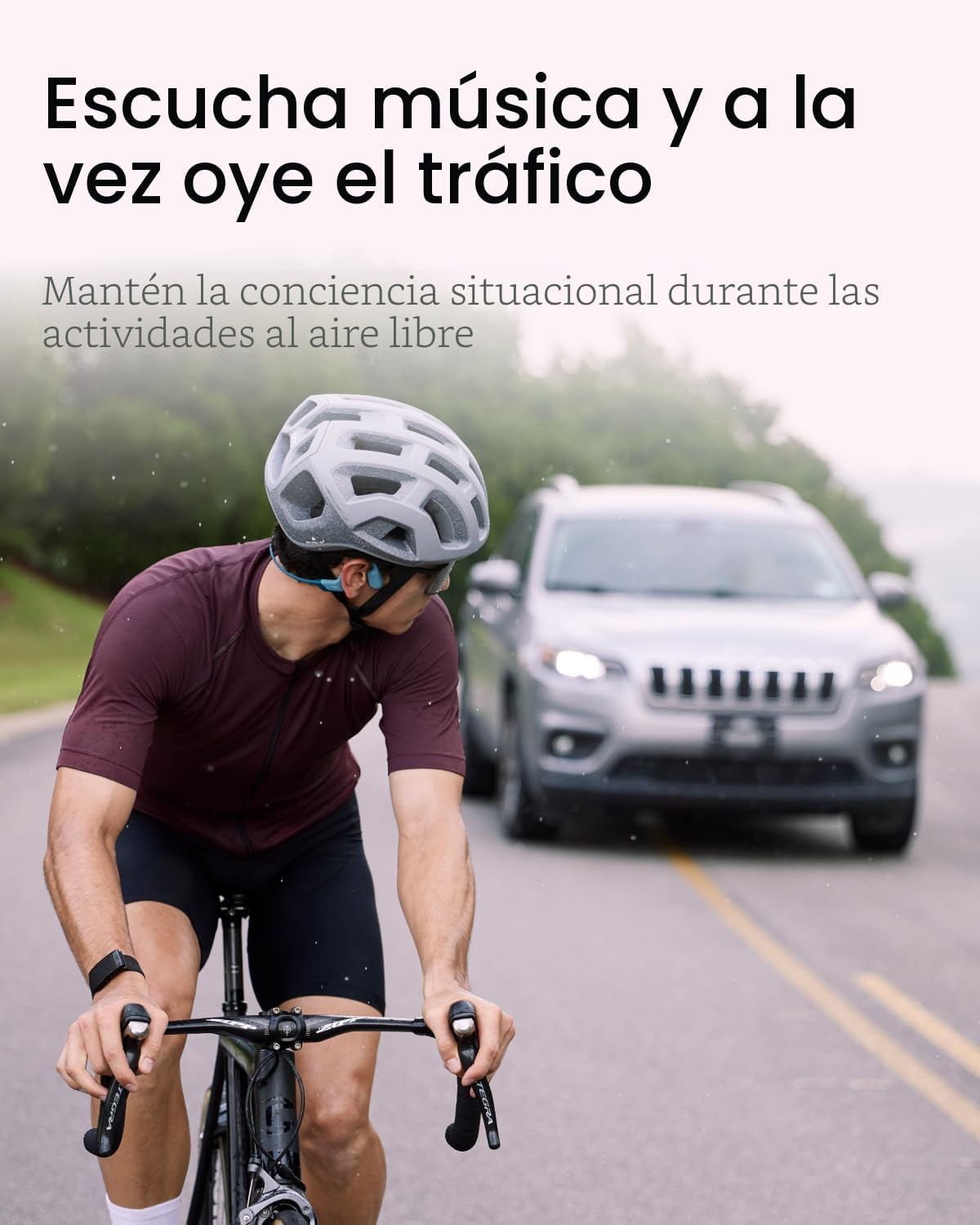 SHOKZ OpenRun Pro - Auriculares de conducción ósea, auriculares dep...