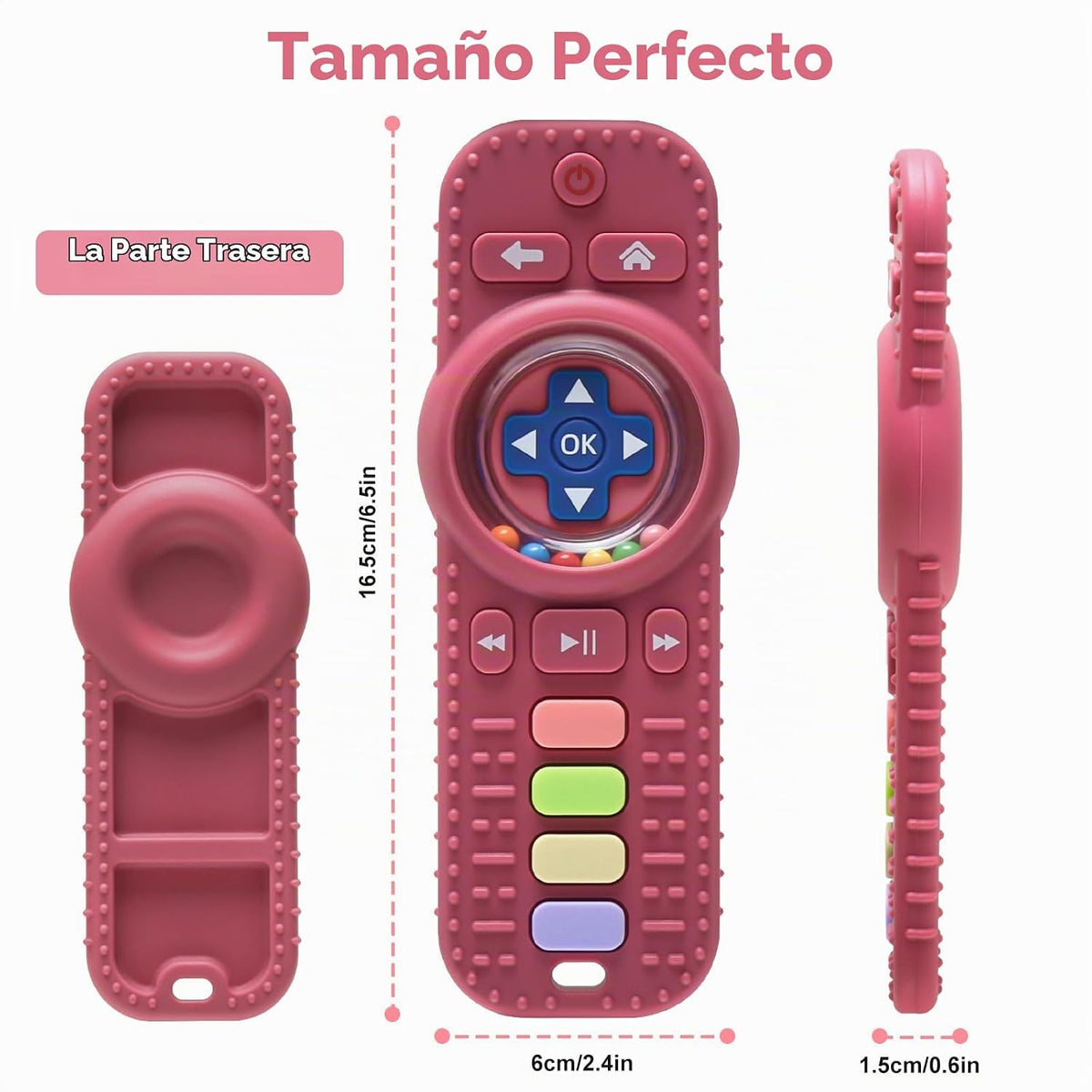 Suhunide Baby Rattles - Juguetes de dentición para bebés de 3 a 6 m...
