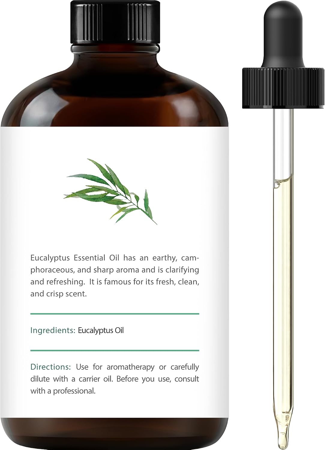 Handcraft Blends Aceite esencial de eucalipto \u2013 Extra grande,...