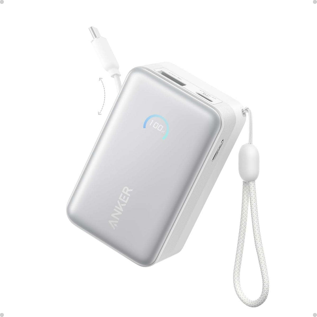 Cargador Portátil Anker Nano, Banco de Energía Compacto de 10,000mA...