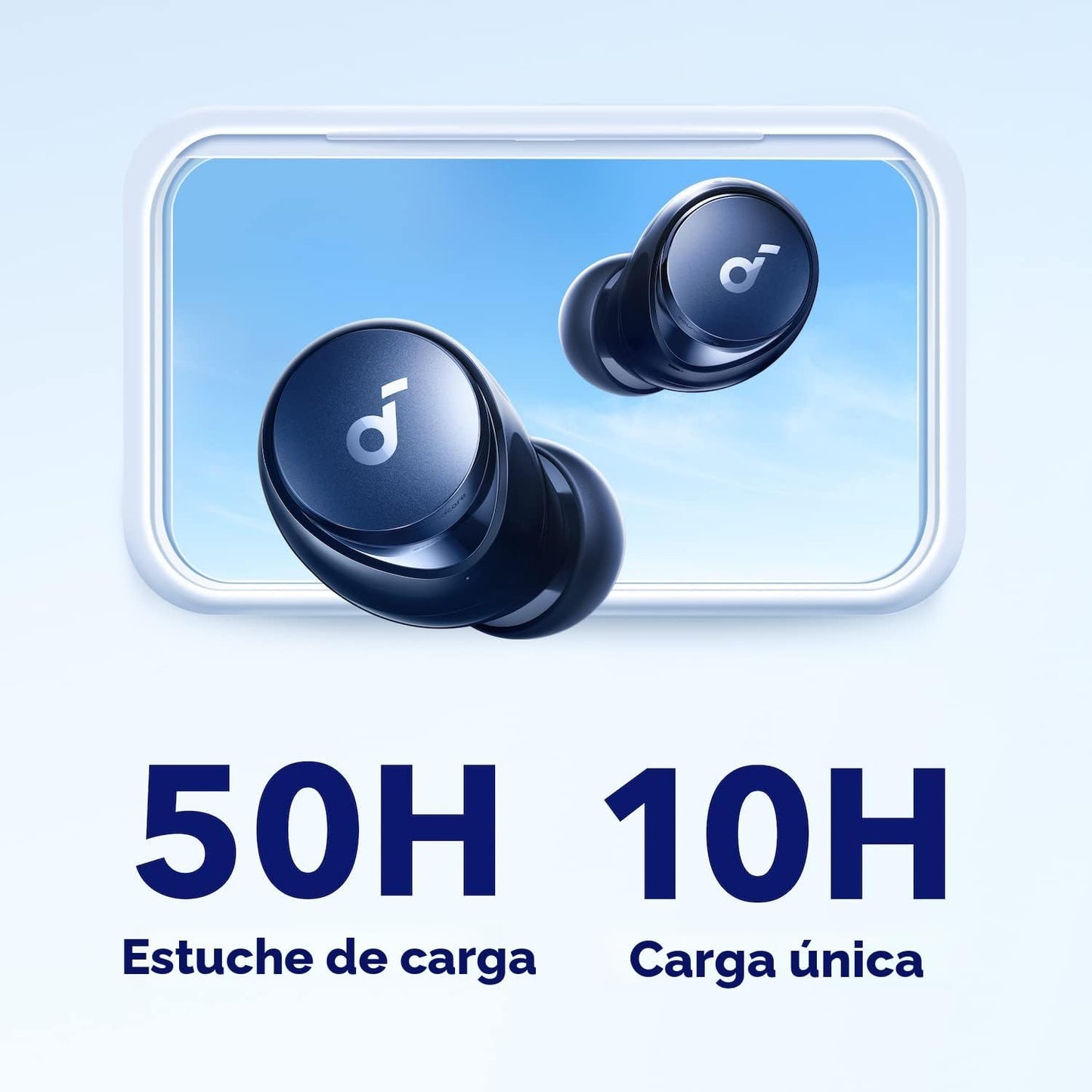 soundcore by Anker Space A40 Auriculares inalámbricos con cancelaci...