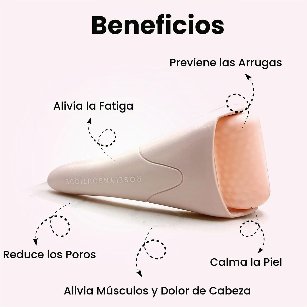 ROSELYNBOUTIQUE Rodillo de hielo para cara y herramientas faciales...