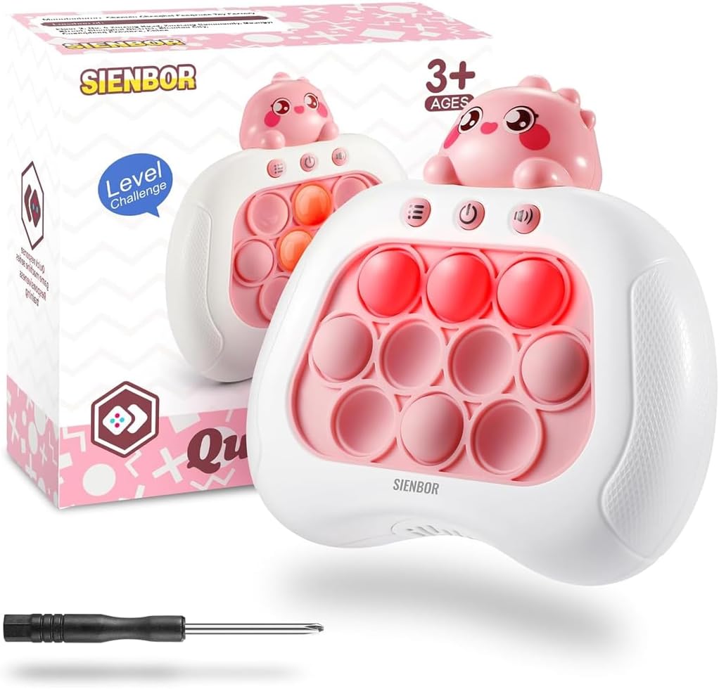 Consola de Juego de Pulso Rápido SIENBOR, 4 Modos de Juegos, Una Má...