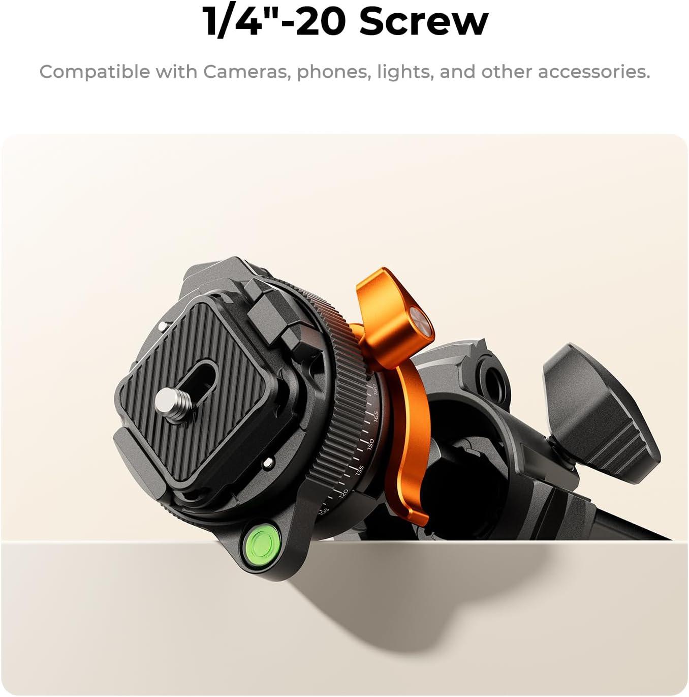 K&amp;F CONCEPT Trípode de viaje de fibra de carbono de 60 pulgadas...