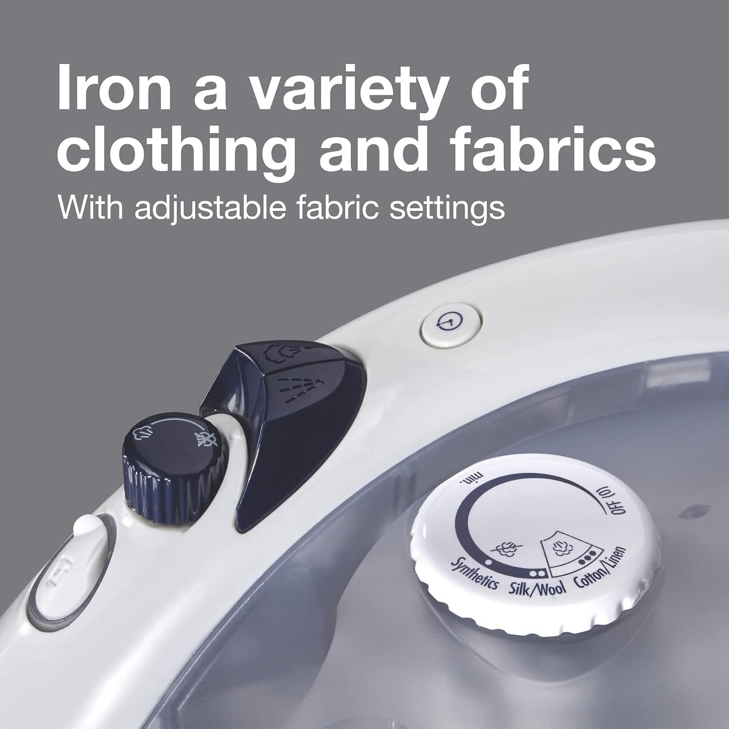 Plancha de vapor Proctor Silex para ropa con ajustes de vapor ajust...
