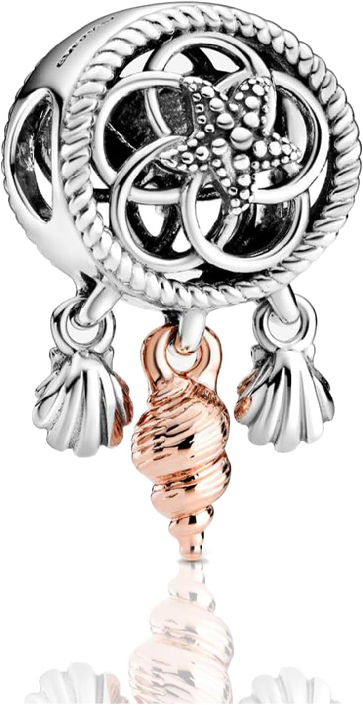MITSOKU Dijes de plata de ley 925 para pulseras y collares, diseño...