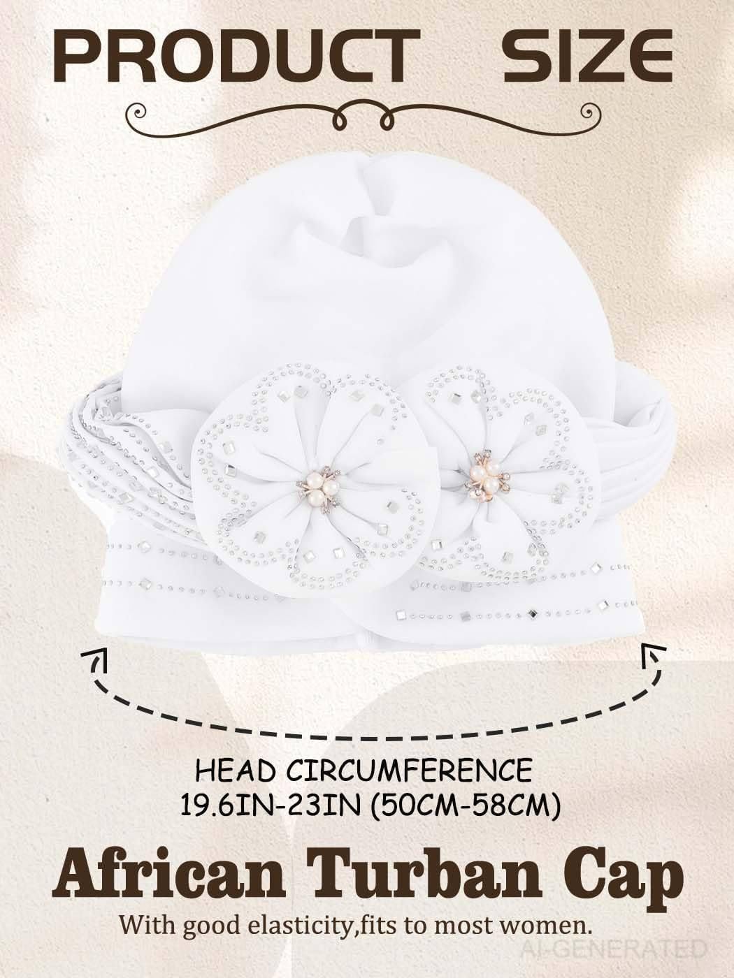Woeoe Gorro Beanie Envolturas para la Cabeza Bufanda para la Cabeza...