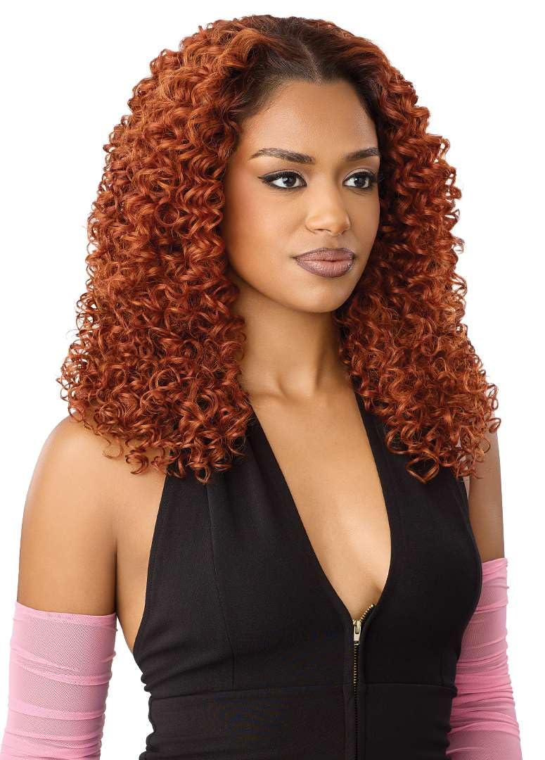 Outre Peluca de encaje frontal - Línea perfecta de cabello 13 x 6 -...