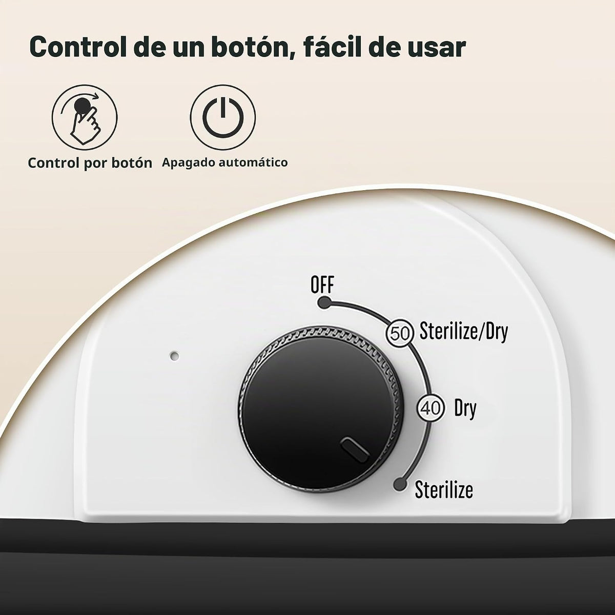AMZBABYCHEF Vaporizador de biberones, vaporizador y secadora de bot...