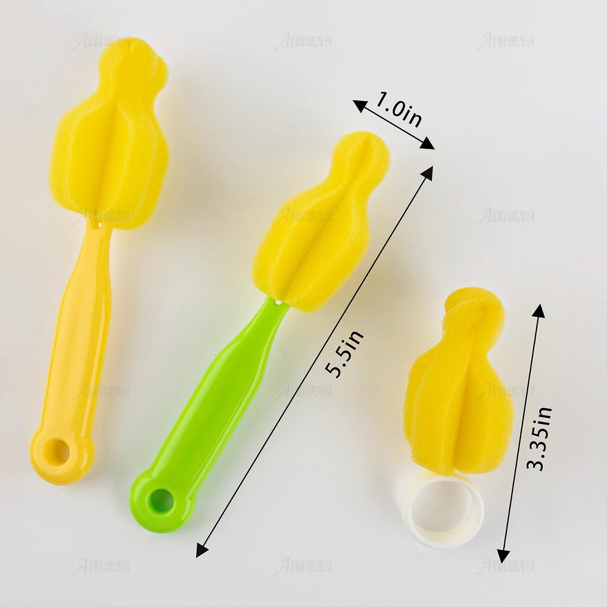 AUEAR, Juego de cepillos para pezones para biberones y accesorios (...