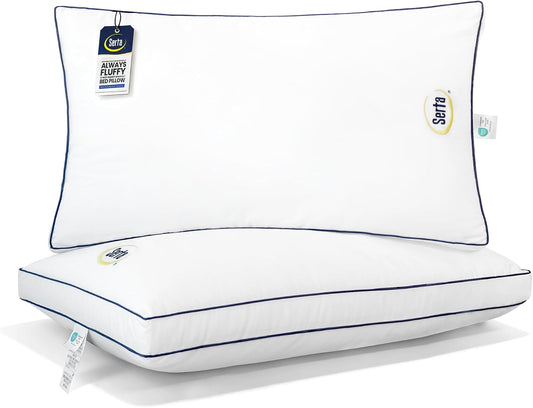 Serta Hotel Collection - Juego de 2 almohadas de cama tamaño King,...