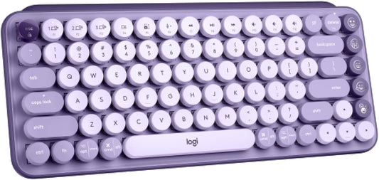 Logitech Teclado mecánico inalámbrico POP Keys con teclas Emoji - C...