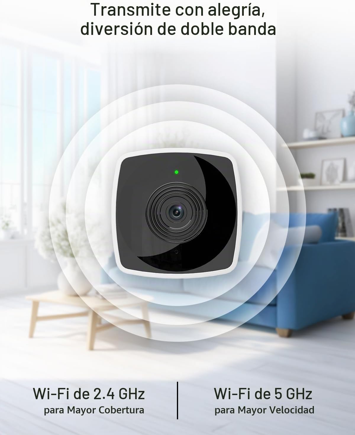 blurams - Cámaras 2.4G\/5G para seguridad del hogar, cámara para ma...