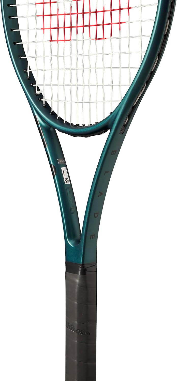Wilson Blade 104 V9 - Raqueta de tenis | Encordado con Sensation 16...