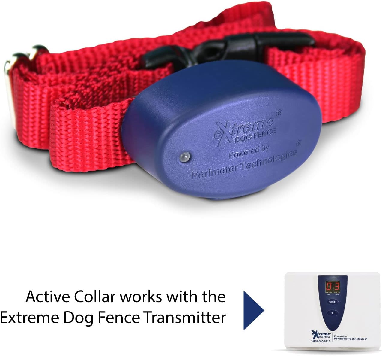 Extreme Dog Fence Active Collar - Receptor complementario para vall...