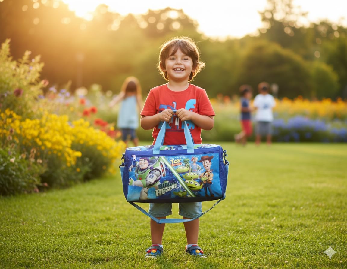 Bolsa de lona para niños de 16.5 pulgadas - Bolsa de viaje y deport...