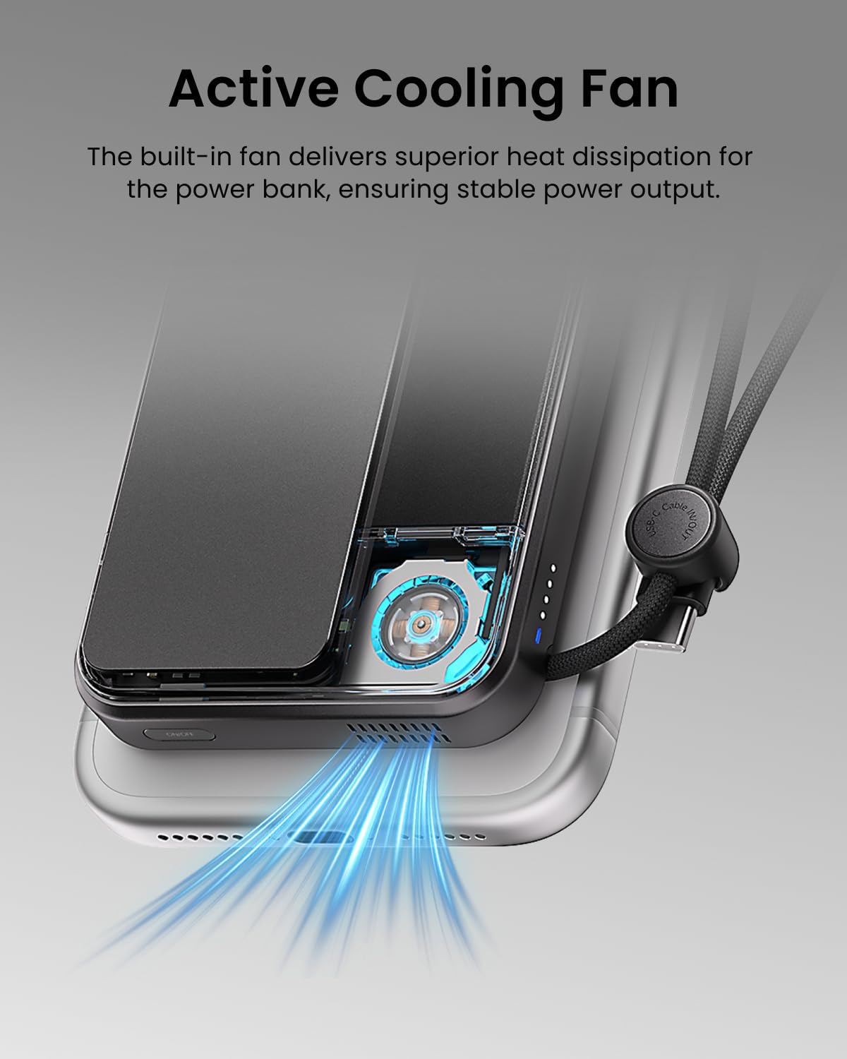 sharge para MagSafe Power Bank Qi2.2 25W 10000mAh cargador portátil...