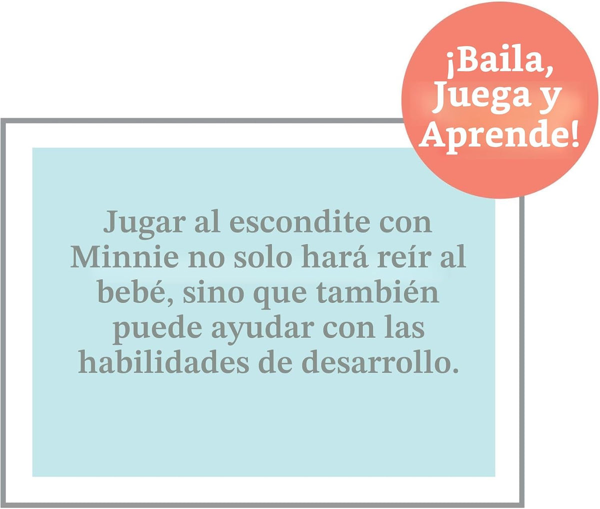 Disney Baby - Muñeco interactivo de Minnie Mouse de 28 centímetros...