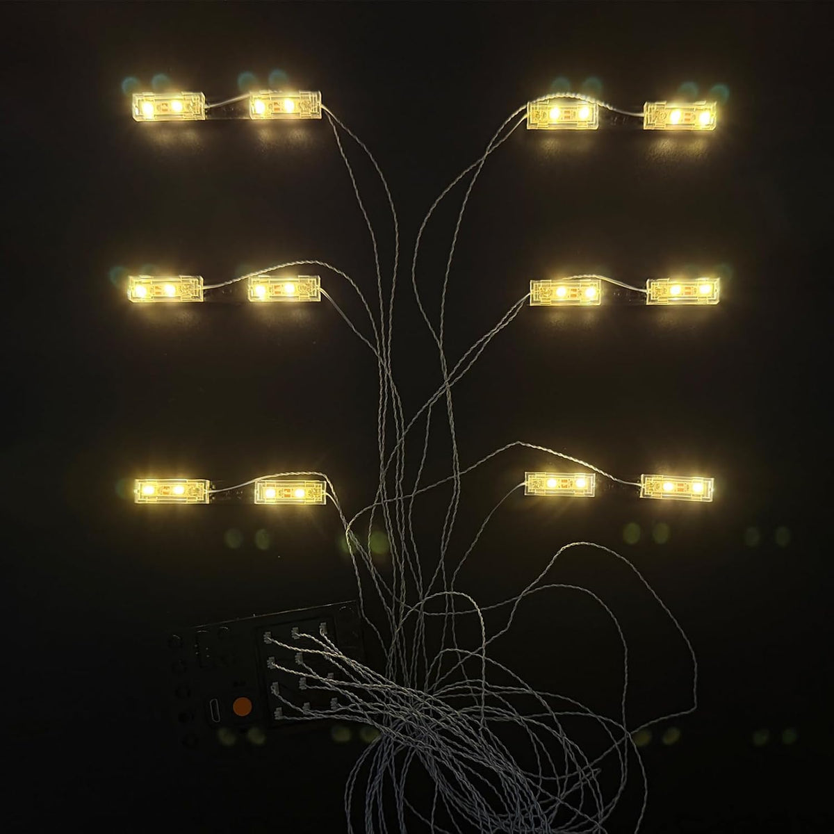 Kit de Luz de Bloque de Construcción Multifunción, 12 piezas, 1 x 3...