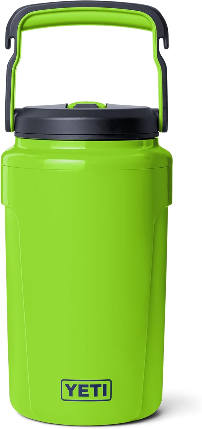 YETI Silo - Jarra de agua aislada con tapa de popote de medio galón...