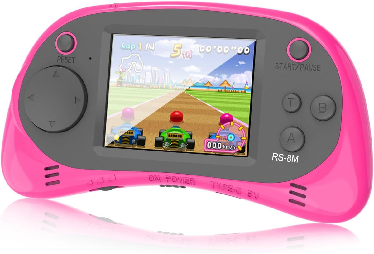 EASEGMER Reproductor de juegos de mano para niños, 220 juegos integ...