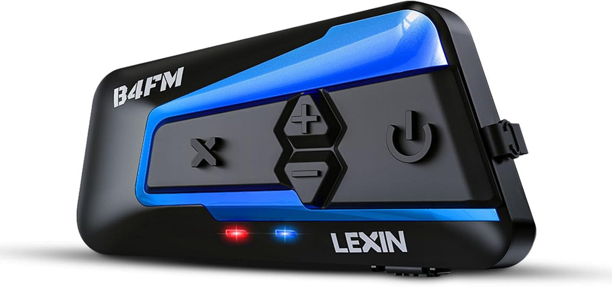 LEXIN 1 unidad LX-B4FM motocicleta intercomunicador, sistema univer...
