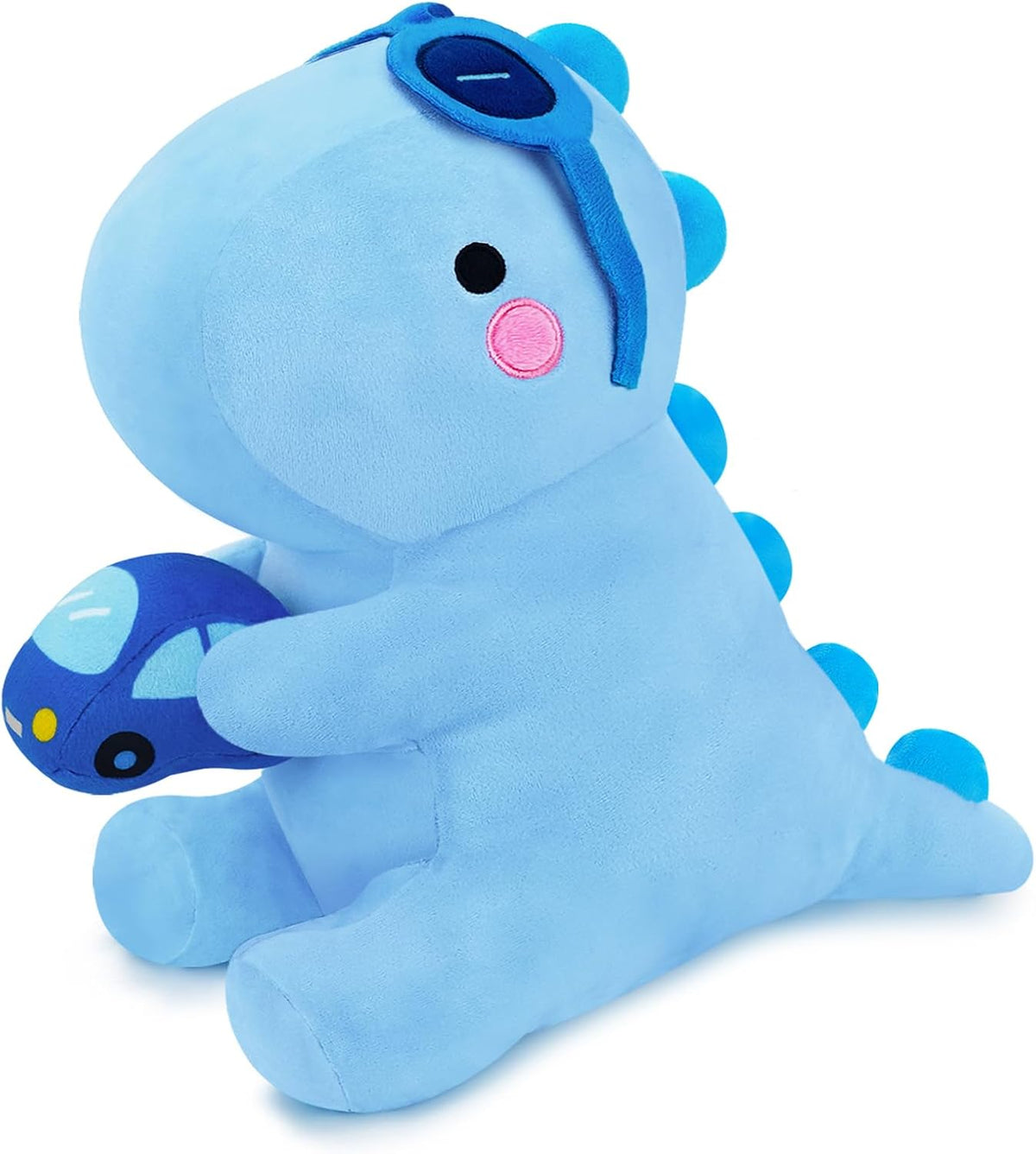 SQEQE Animal de peluche de dinosaurio, lindos juguetes de peluche d...