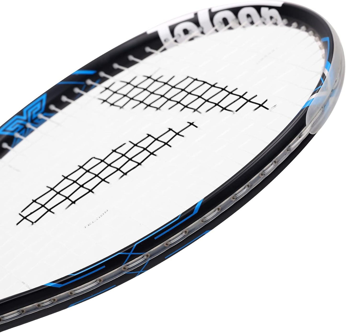 Teloon Raquetas de tenis para adultos, 2 piezas, raqueta de tenis r...