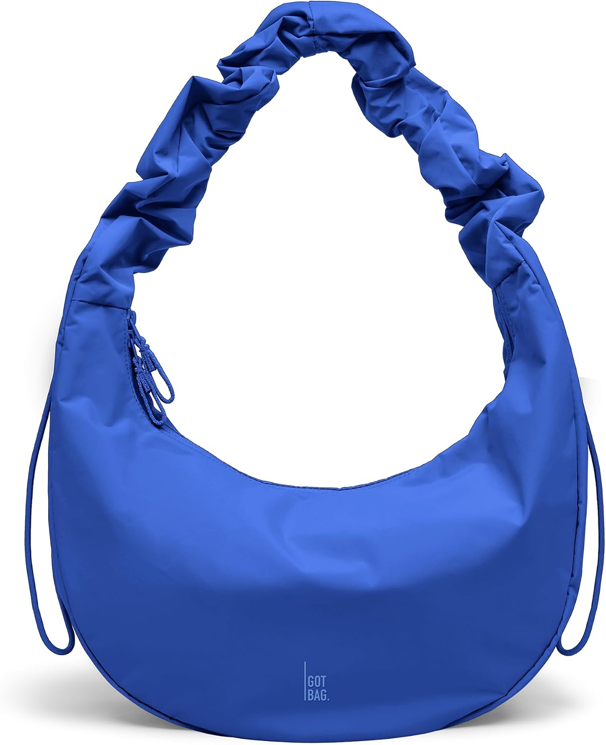 GOT BAG Moon Bag Ruffle | Elegante bolso de hombro con correa ajust...