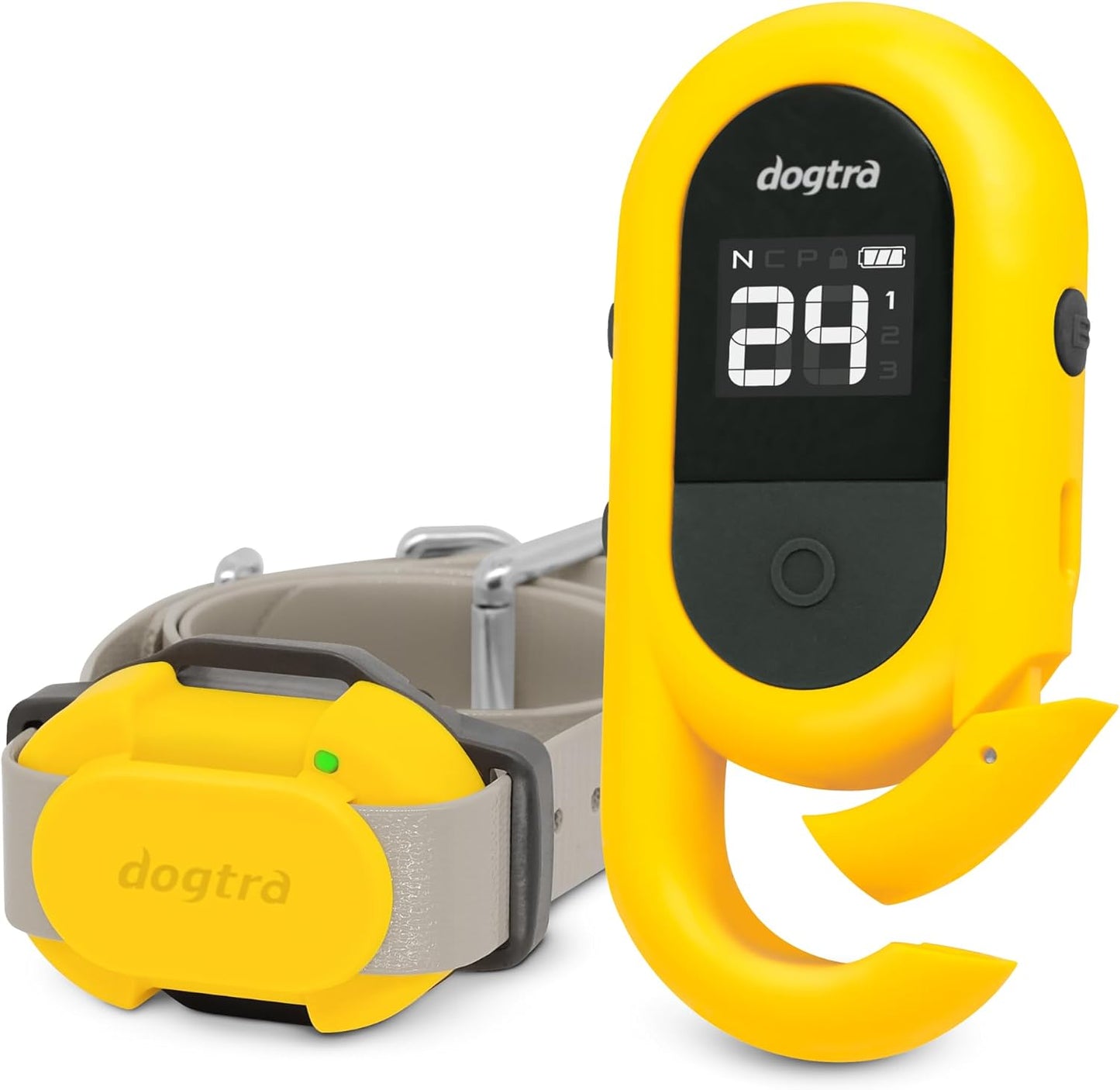Dogtra CUE Amarillo \u2013 Collar electrónico para perros con contr...