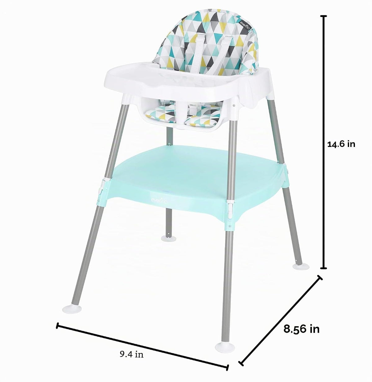 Evenflo Silla alta convertible Eat &amp; Grow 4 en 1
