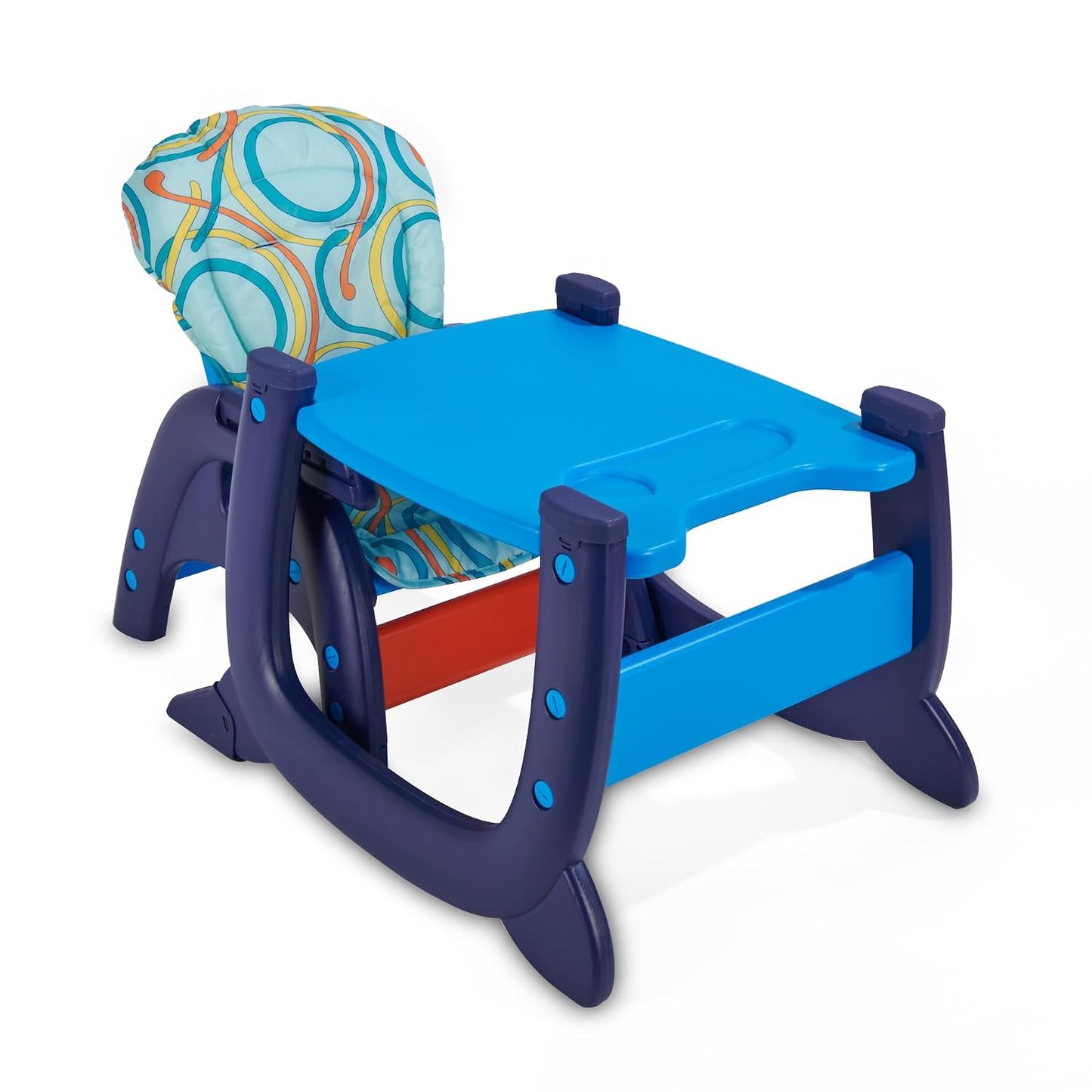 Badger Basket Envee II - Silla alta convertible para bebé con asien...