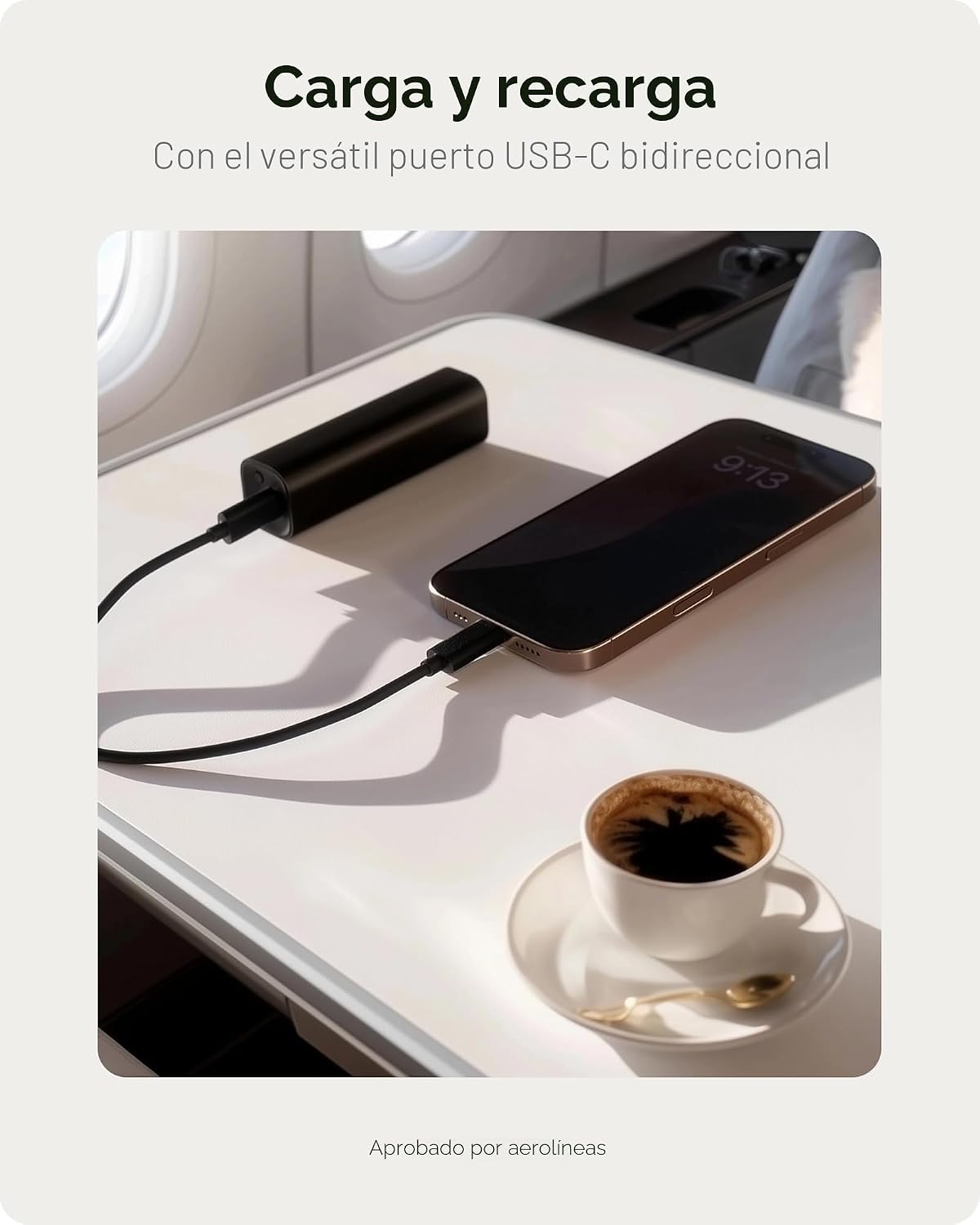 Mophie Powerstation Fast batería externa de 5,000 mAh | Rápida y po...