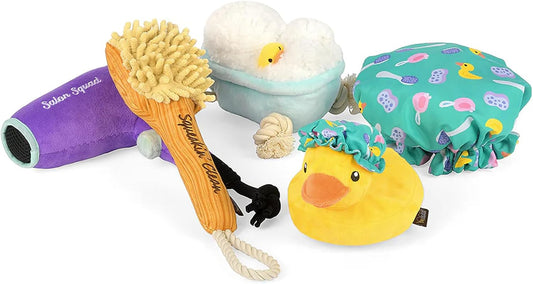 P.L.A.Y. Bonitos juguetes de peluche para perros, con temática de b...