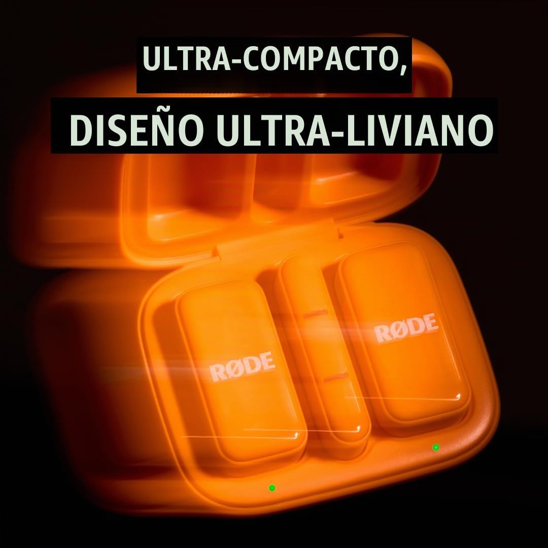 RØDE Wireless Micro - Micrófono inalámbrico compacto, dos micrófono...