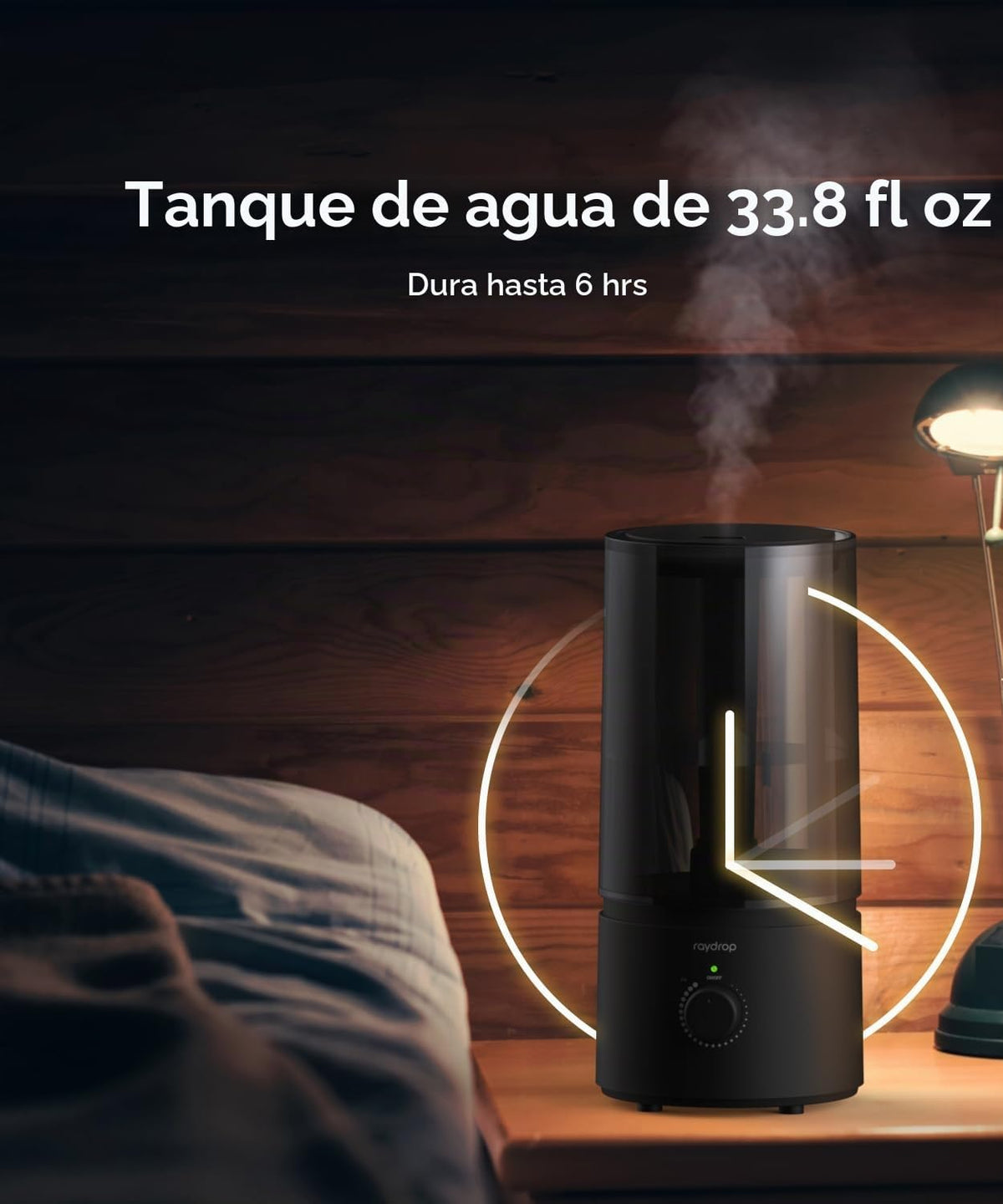 raydrop - Humidificadores para dormitorio, raydrop - Humidificadore...