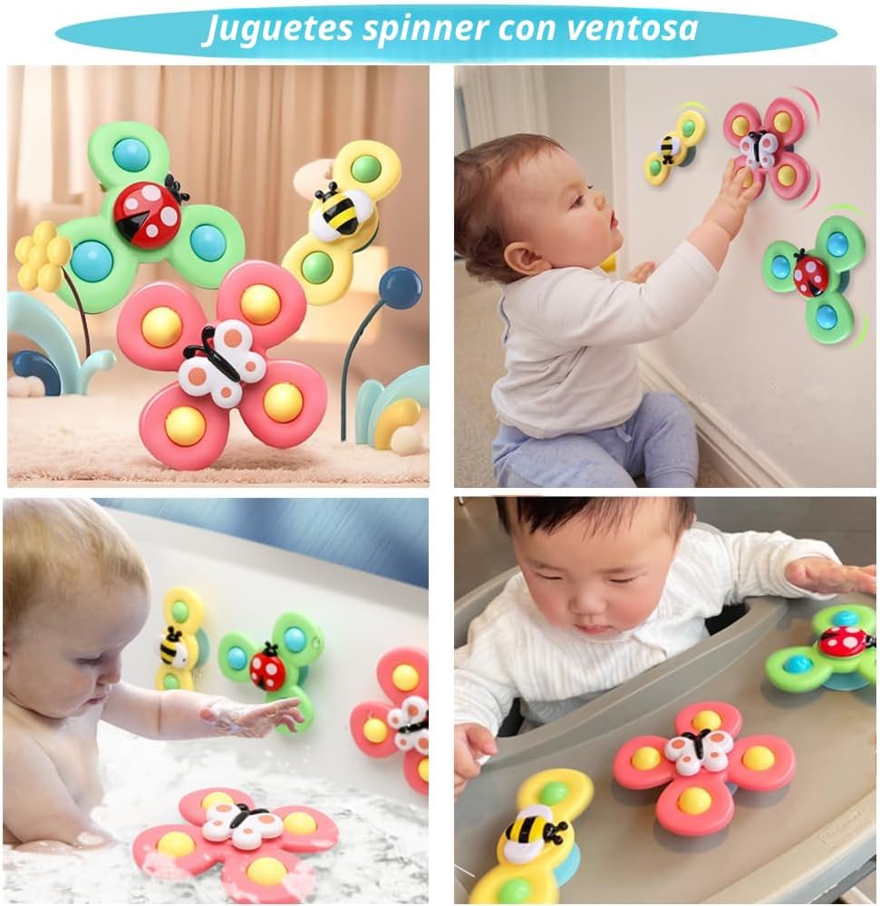 ELLECK Juguetes Montessori para bebés de 6 a 12 meses, juguetes Mon...