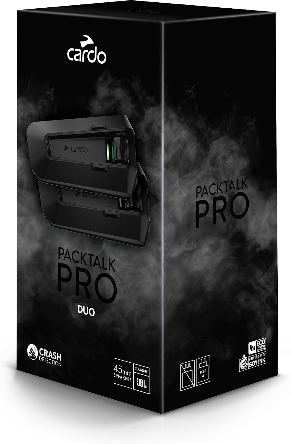Cardo PACKTALK PRO - Sistema de comunicación para casco de motocicl...