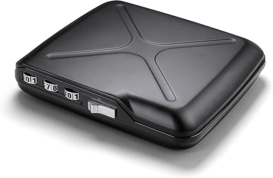 ÖGON -DESIGNS- Cartera de código de aluminio, con cerradura con un...