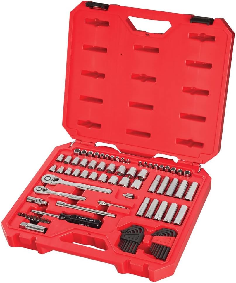 CRAFTSMAN CMMT12021 - Juego de herramientas mecánicas, SAE\/métrico...